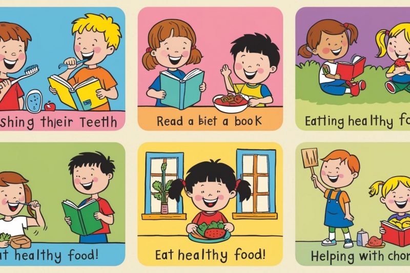 Good habits for kids | Good habits and bad habits