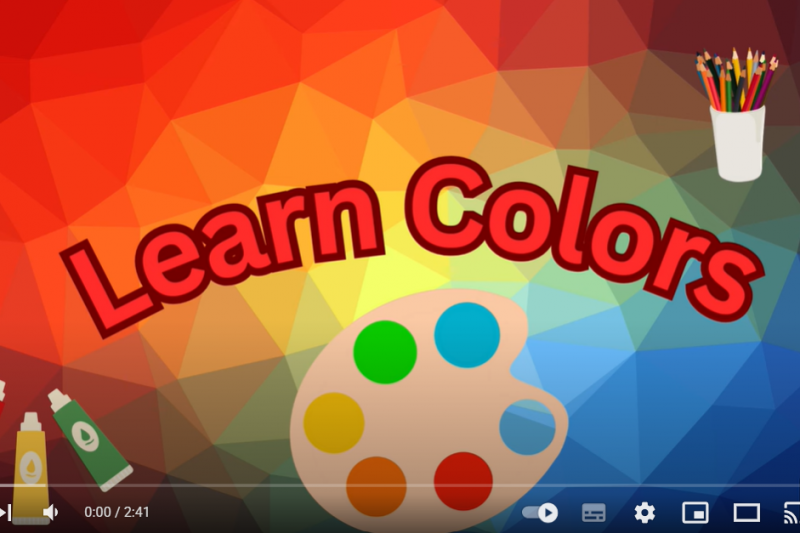 Learn  Colors names | Color Learning for Kids and Beginners