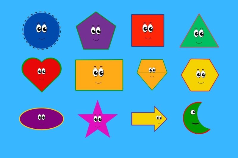 2d Shape flashcard – Fun Interactive Learning