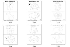 trace and color thumb