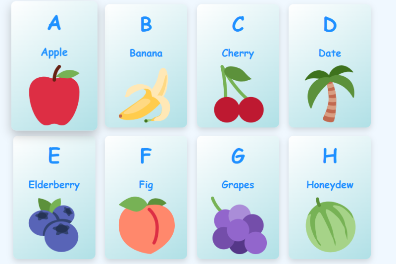 Alphabets A–Z thumb