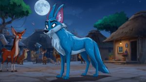 Stories for kids : The Blue Jackal 10 the blue jackal