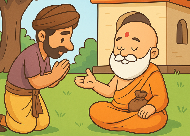 Sage and Disciple Illustration