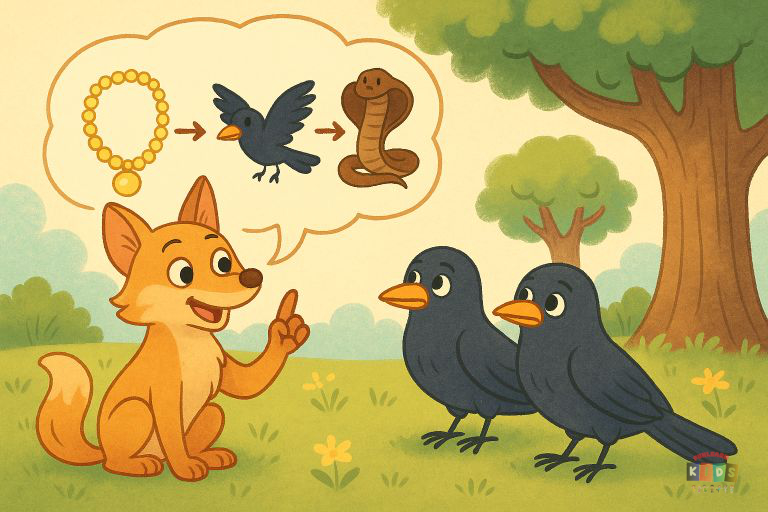 Cobra and Crows Story  Crows Visiting the City