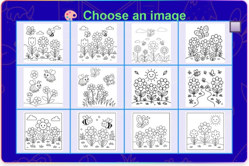 game for kids beautiful gardens color book thumb