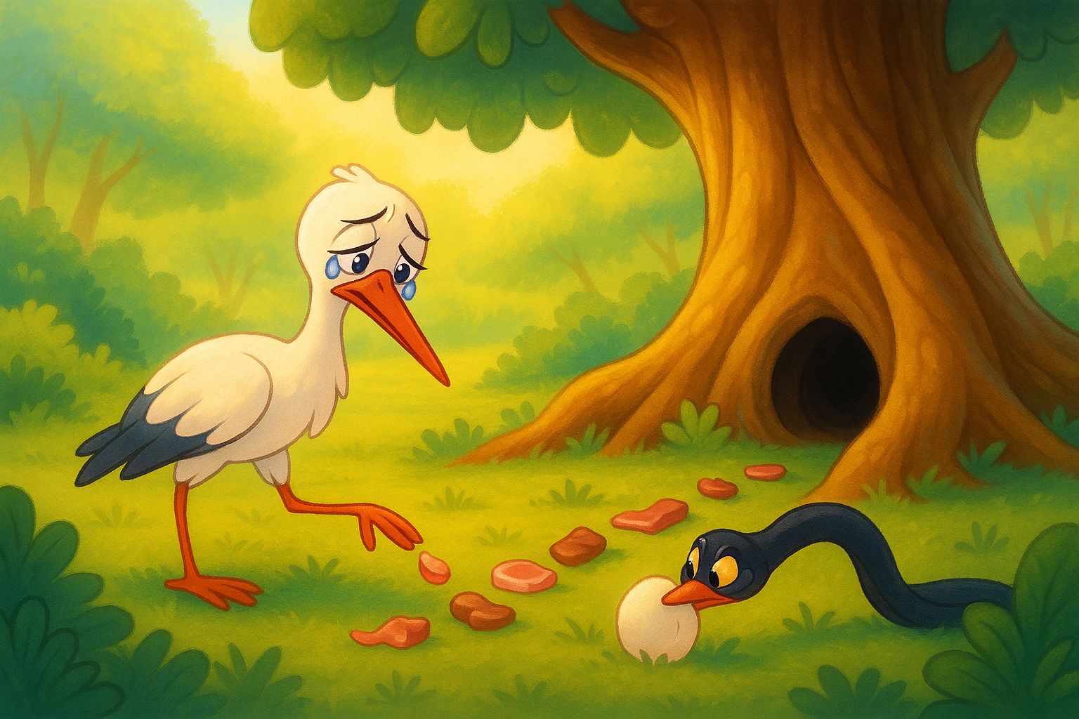 Mongoose and snake fighting